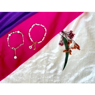 Bead braclets — handmade in India by Paws & Feet
